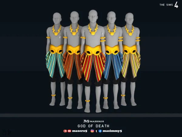 Mix Symythology God of Death - The Sims 4 Custom Content