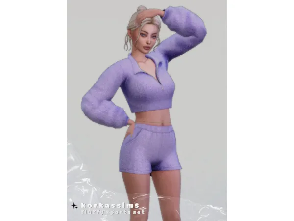 Maxis Match fluffy sports set - The Sims 4 Custom Content