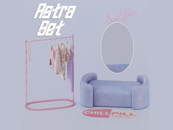 Alpha Astra Set by mechtasims - The Sims 4 Custom Content