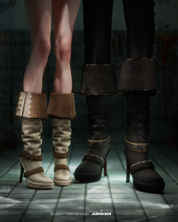 Alpha 2023 OCT005 (sims4)Pirate Boot by simsfinds - The Sims 4 Custom Content