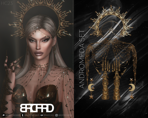 Alpha [HC23] ANDROMEDA SET GAME EDITION by simsfinds - The Sims 4 Custom Content