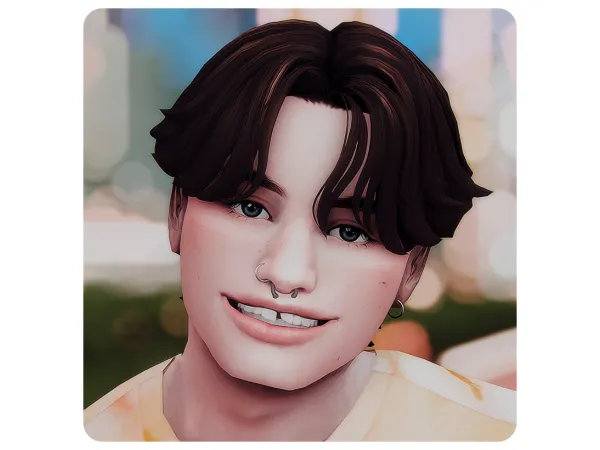 Maxis Match Happy Gappy Teeth Set by yooniesim - The Sims 4 Custom Content