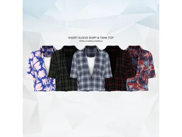 Short Sleeve Shirt & Tank Top