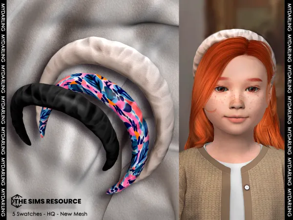 Alpha headband NA1342 - The Sims 4 Custom Content