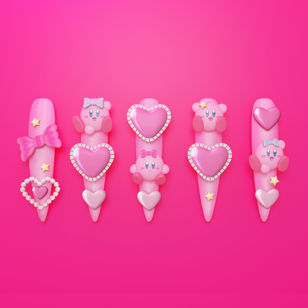 Alpha vyxen krby nails by vyxen - The Sims 4 Custom Content