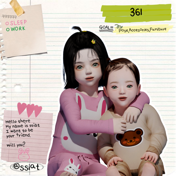 Mix 361)ily by simsfinds - The Sims 4 Custom Content