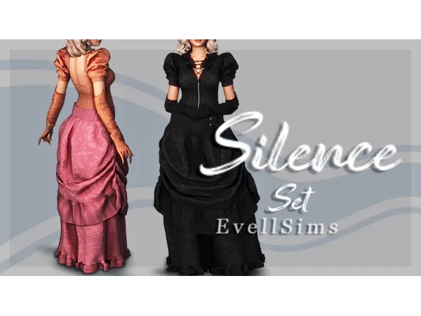 Alpha Silence Set by evellsims - The Sims 4 Custom Content