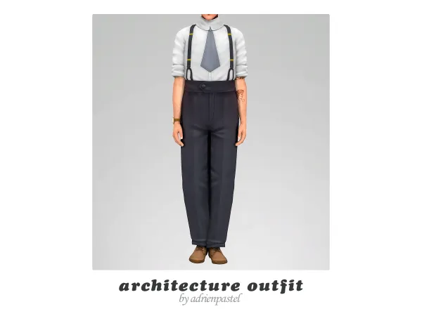 📑 Architecture Outfit by adrienpastel