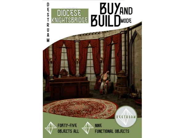 Alpha Diocese Knightsbridge - The Sims 4 Custom Content