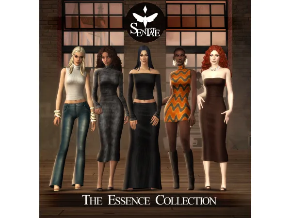 Maxis Match The Essence Collection by sentate - The Sims 4 Custom Content