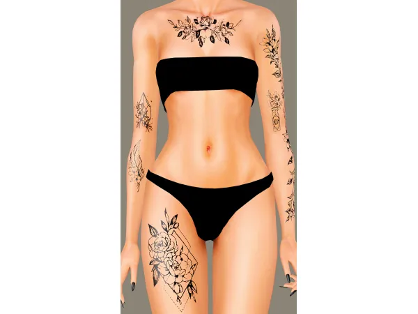 Floryda_AdelynTattoos - The Sims 3 Custom Content