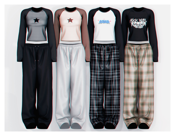 Bubble Top Pants by simsfinds - The Sims 3 Custom Content