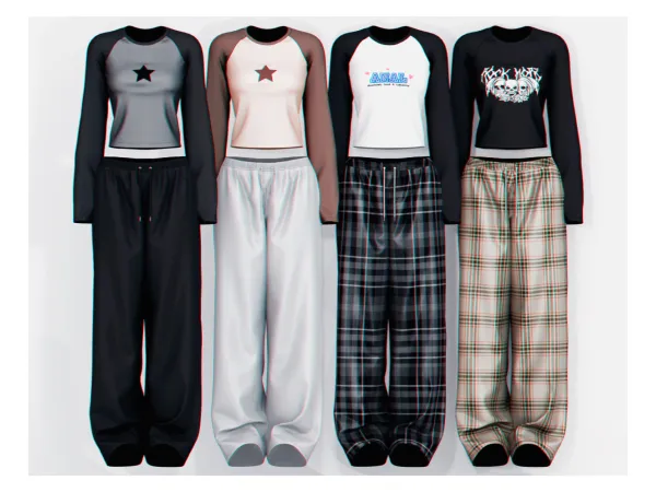 Bubble Top Pants by Plbsims - The Sims 3 Custom Content