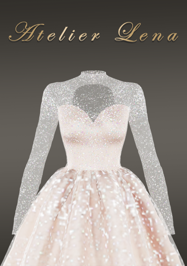 Alpha [Atelier Lena] Frozen Dress by simsfinds - The Sims 4 Custom Content