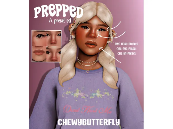 Maxis Match prepped a preset set by chewybutterfly_ - The Sims 4 Custom Content