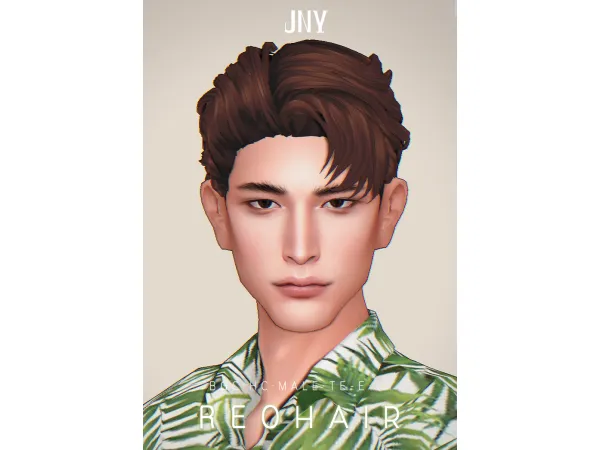 Maxis Match REO HAIR by JNYSim - The Sims 4 Custom Content