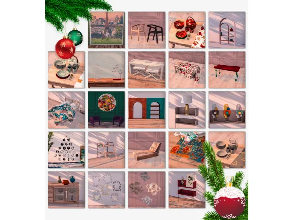 Alpha Advent calendar 2020 Free download by Winner9 - The Sims 4 Custom Content