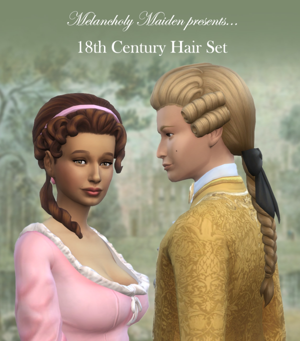 Maxis Match 18th Century Set by simsfinds - The Sims 4 Custom Content