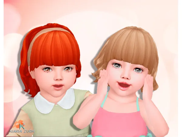 Maxis Match Accessory Bangs for Infants - The Sims 4 Custom Content