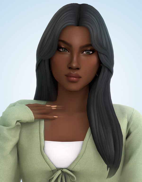 Maxis Match Hazel Hair by simsfinds - The Sims 4 Custom Content