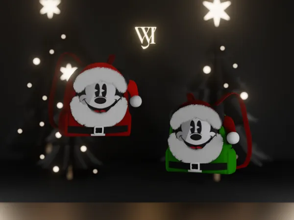 Alpha XMas Collection 2023 Mickey Bag Toddler by viy - The Sims 4 Custom Content