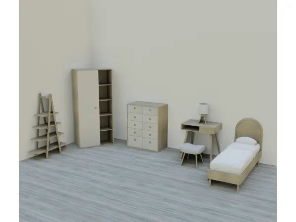 Alpha Nordirc Dreams Kids Room Set - The Sims 4 Custom Content