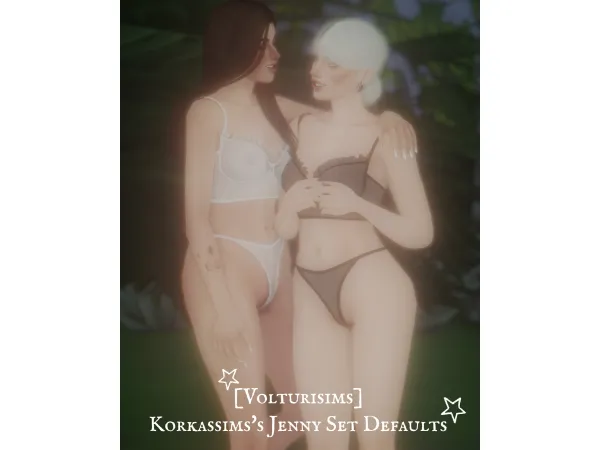 Alpha 'alpha' undies replacements by volturisims - The Sims 4 Custom Content