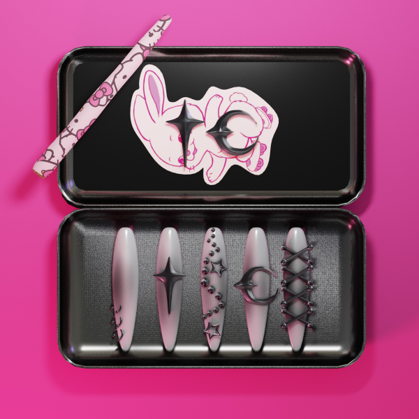 Alpha vyxen tc nails by vyxen - The Sims 4 Custom Content