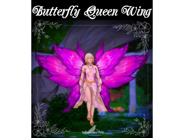 Mix Butterfly wings by natalia_auditore - The Sims 4 Custom Content