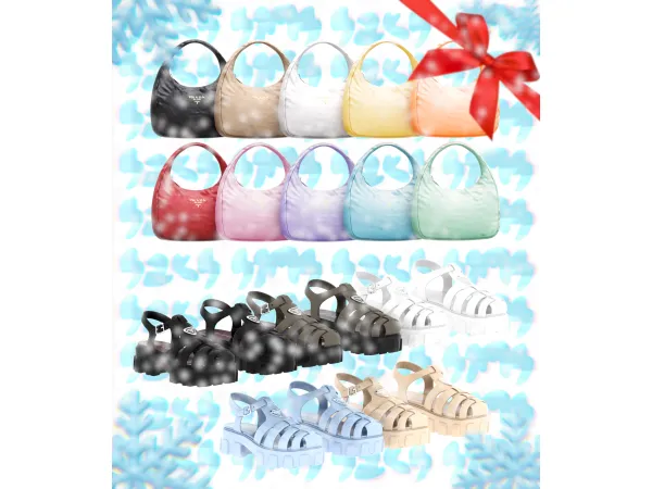 ADVENT CALENDAR DAY 7: Quilted Mini Hobo *Free Gift* by saks_sims