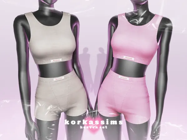 Alpha heaven set by korkassims - The Sims 4 Custom Content
