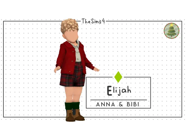 Alpha Elijah [AnnaBibi] by anna_bibi - The Sims 4 Custom Content