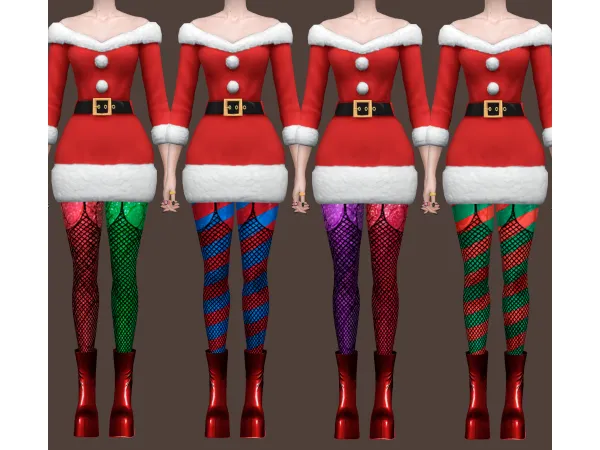 Maxis Match Xmas Stockings Elf Jennisims by Jennifer - The Sims 4 Custom Content