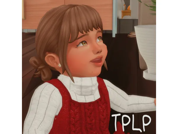 Maxis Match TPLP Bow hair for infants by TPLP - The Sims 4 Custom Content