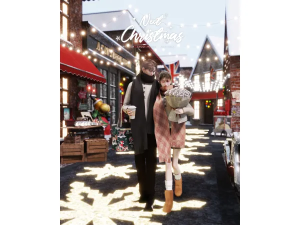 Alpha SIMS4 Next Christmas Collaboration by seoulsoul - The Sims 4 Custom Content