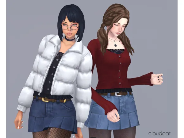 Maxis Match Decode by cloudcatsims - The Sims 4 Custom Content