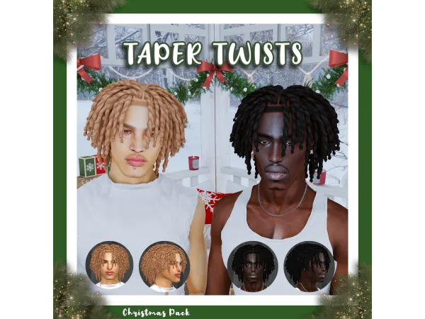 Alpha MERRY EARLY CHRISTMAS by khadijah551 - The Sims 4 Custom Content