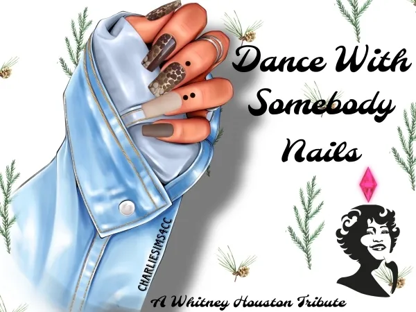 Alpha Dance With Somebody Nails - The Sims 4 Custom Content