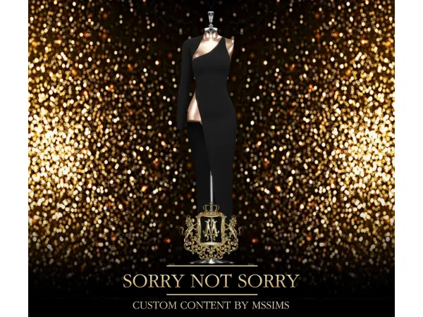 Alpha SORRY NOT SORRY by Mssims4 - The Sims 4 Custom Content