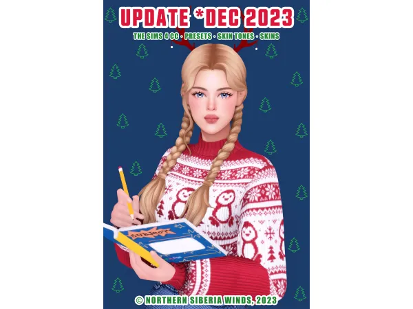 Mix BIG UPDATE DEC 2023 (RENT PATCH) by northernsiberiawinds - The Sims 4 Custom Content