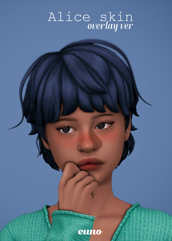 Maxis Match skin n1 alice overlay by simsfinds - The Sims 4 Custom Content