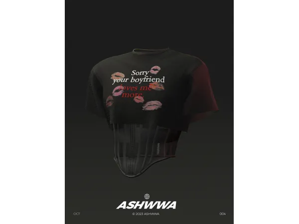 Alpha 2023 OCT004 (sims4) by ashwwa - The Sims 4 Custom Content