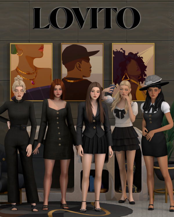 Maxis Match Lovito ( 7 items ) by simsfinds - The Sims 4 Custom Content