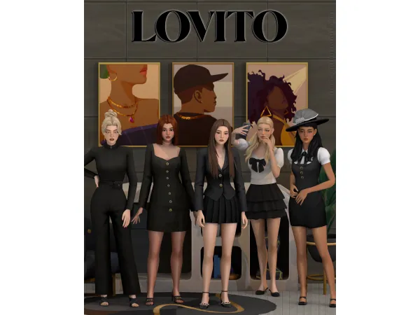 Maxis Match Lovito ( 7 items ) by huien - The Sims 4 Custom Content
