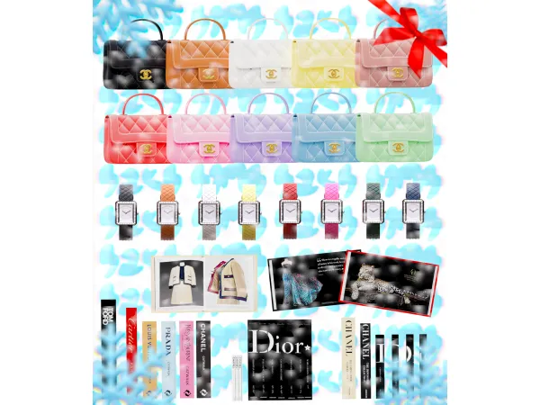 ADVENT CALENDAR DAY 18: Designer Book Collection *FREE GIFT* by saks_sims