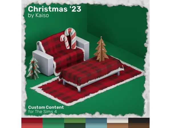 Alpha Christmas '23 by kaiso - The Sims 4 Custom Content