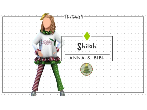 Alpha Shiloh [AnnaBibi] by anna_bibi - The Sims 4 Custom Content