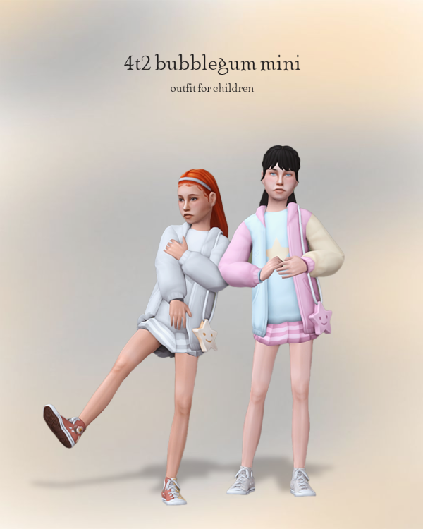 bubblegum mini by simsfinds - The Sims 2 Custom Content