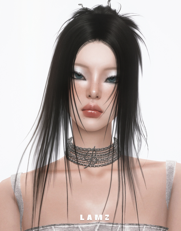 Alpha LAMZ_PuppetShow_CoconaHairstyles by simsfinds - The Sims 4 Custom Content