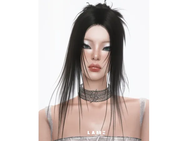 Alpha LAMZ_PuppetShow_CoconaHairstyles by lamzsims4 - The Sims 4 Custom Content